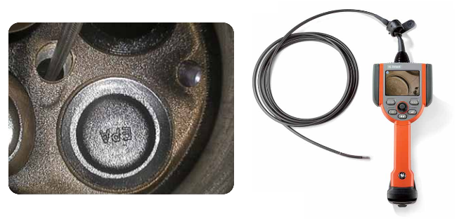 檢測(cè)發(fā)動(dòng)機(jī)氣門使用韋林工業(yè)內(nèi)窺鏡效果更直觀 檢測(cè)發(fā)動(dòng)機(jī)氣門使用韋林工業(yè)內(nèi)窺鏡效果更直觀